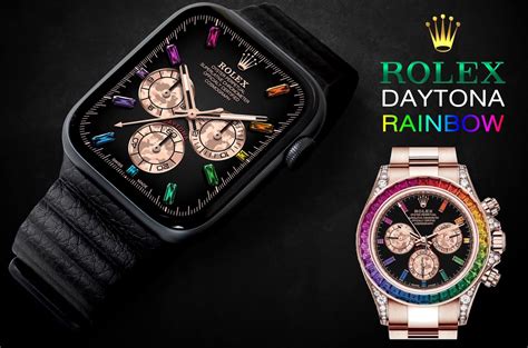 apple watch theme rolex